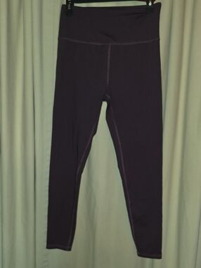 Balance Collection Deep Plum High-Waist Performance Leggings